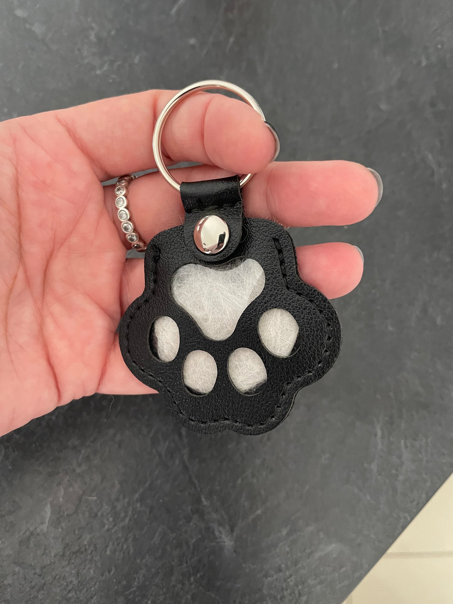 Pet Fur Keychain
