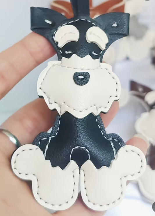 Schnauzer Keychain