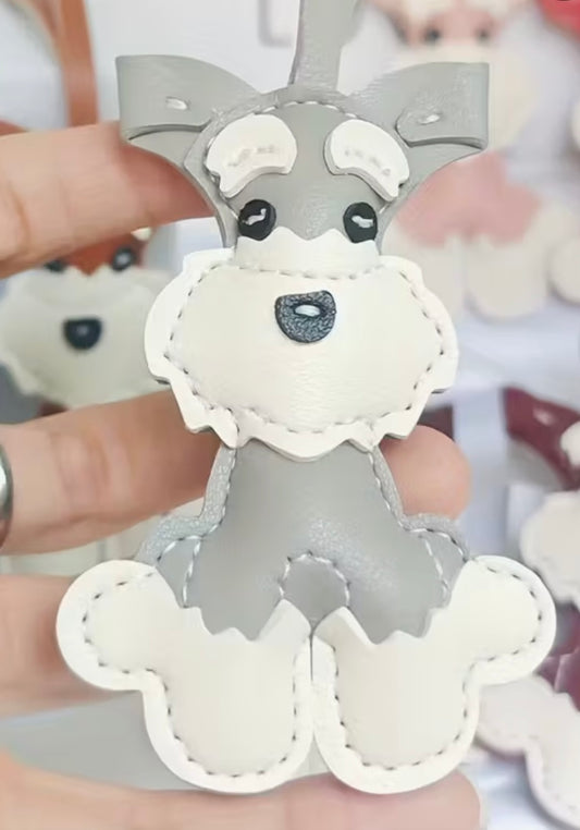 Schnauzer Keychain