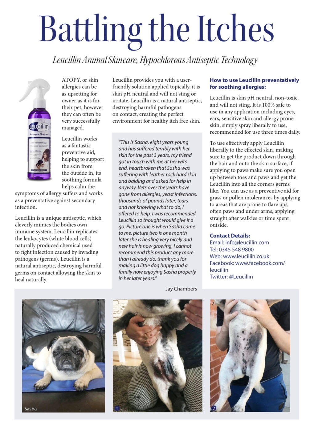 Leucillin 150ml spray