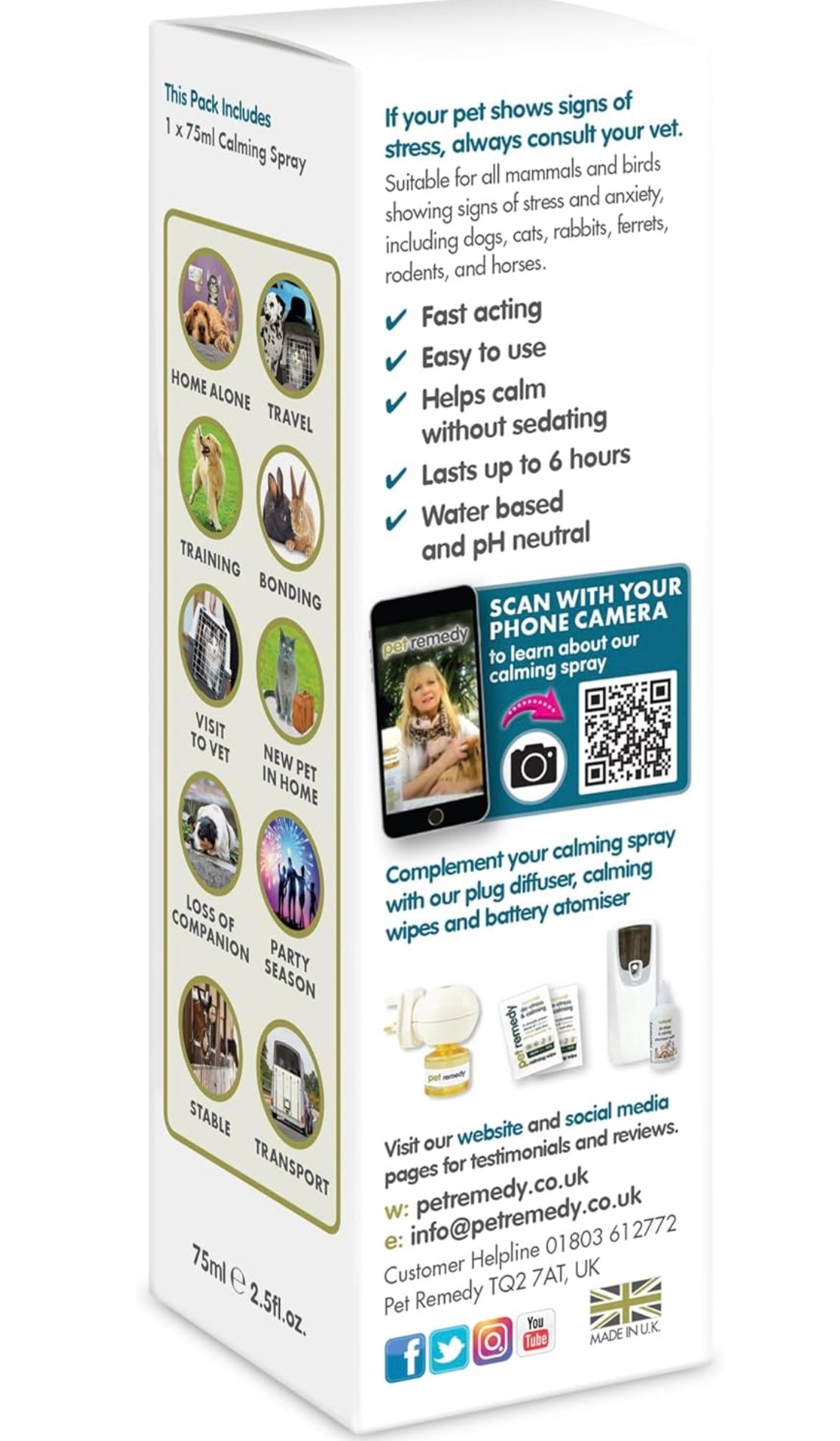Pet Remedy Mini Spray 15 ml